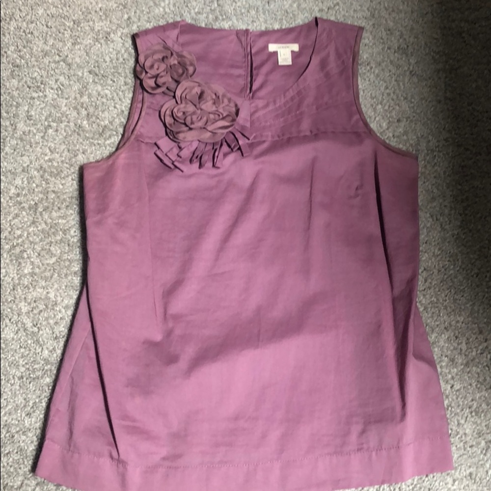 COPY - J.Crew flower Blouse